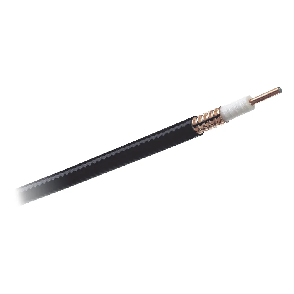 Retazo de Cable Coaxial Heliax de 1/2, Cobre Corrugado, Blindado, 50 Ohms 15.24 Metros (50 Pies)