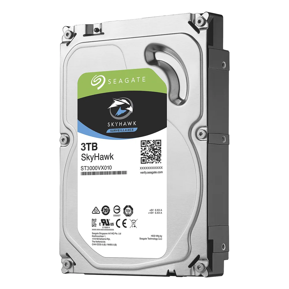 Disco duro SkyHawk 3TB 3.5" SATA III Optimizado para video vigilancia 24/7