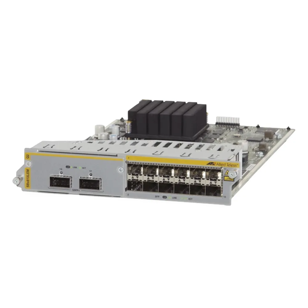 Tarjeta de línea modular 40G con 12 x 100/1000X SFP para Chassis SBx8100 Series