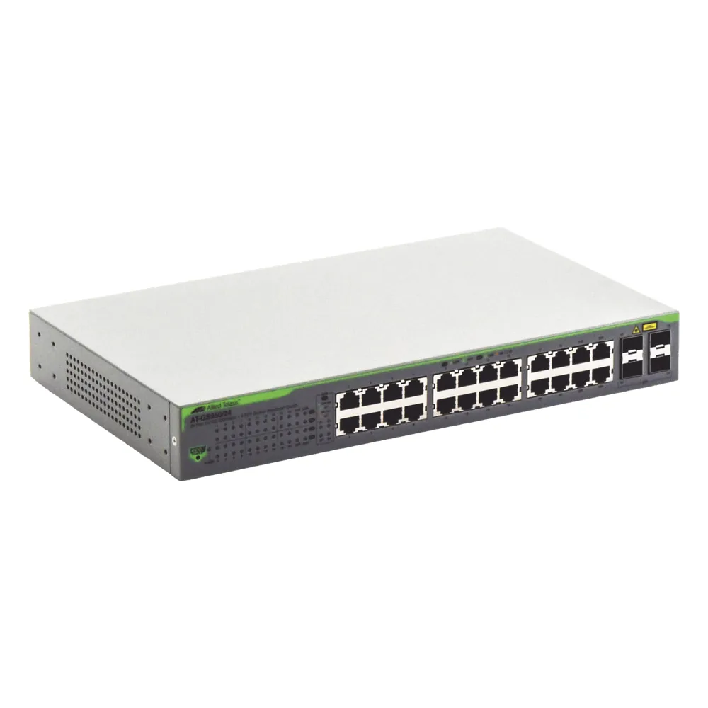 Switch Gigabit WebSmart de 24 puertos 10/100/1000 Mbps (4 x Combo) + 4 puertos gigabit SFP (Combo)