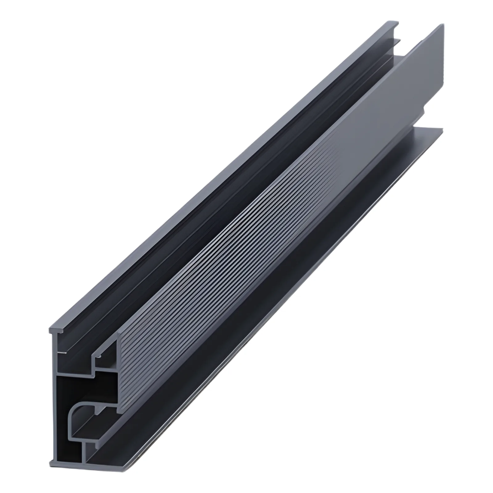Riel 7 2100 mm aluminio anodizado