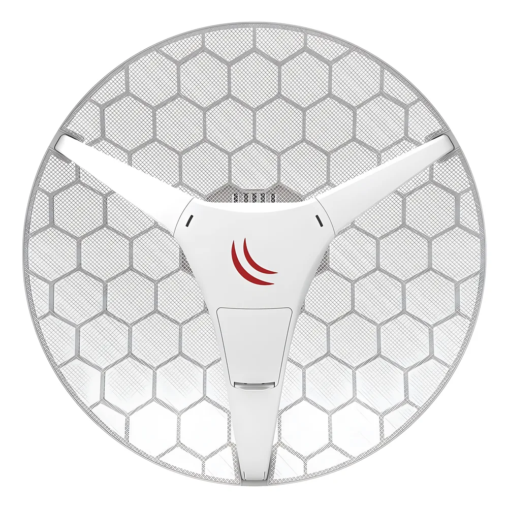 (LHG HP5) Cliente de Alta Potencia en 5GHz 802.11 a/n con Antena de Rejilla de 24.5dBi