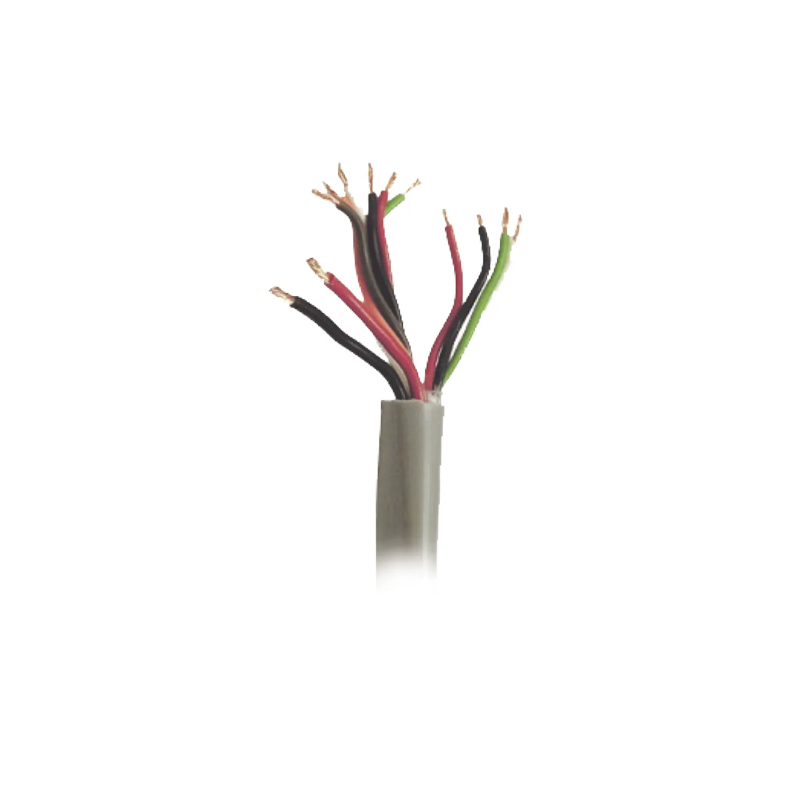 Bobina de Cable de 500 Metros (1640 Pies) / Color Gris / Sistemas de Alarmas de Intrusión y Control de Acceso / 5 Pares Calibre 22 / 1 Par Calibre 18 / Intemperie