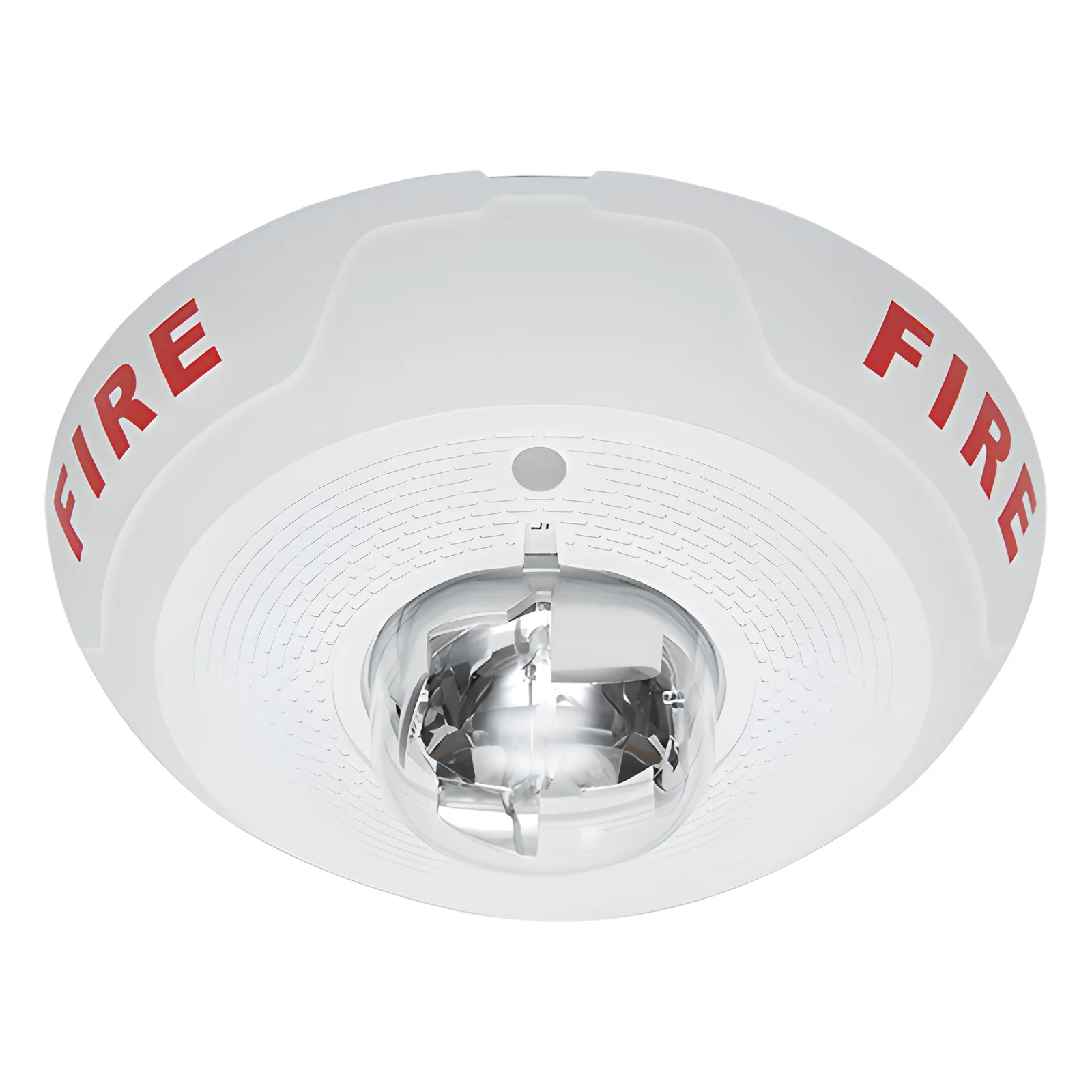 Lámpara estroboscópica de techo para notificación de incendio, blanca, candela seleccionable, Serie L
