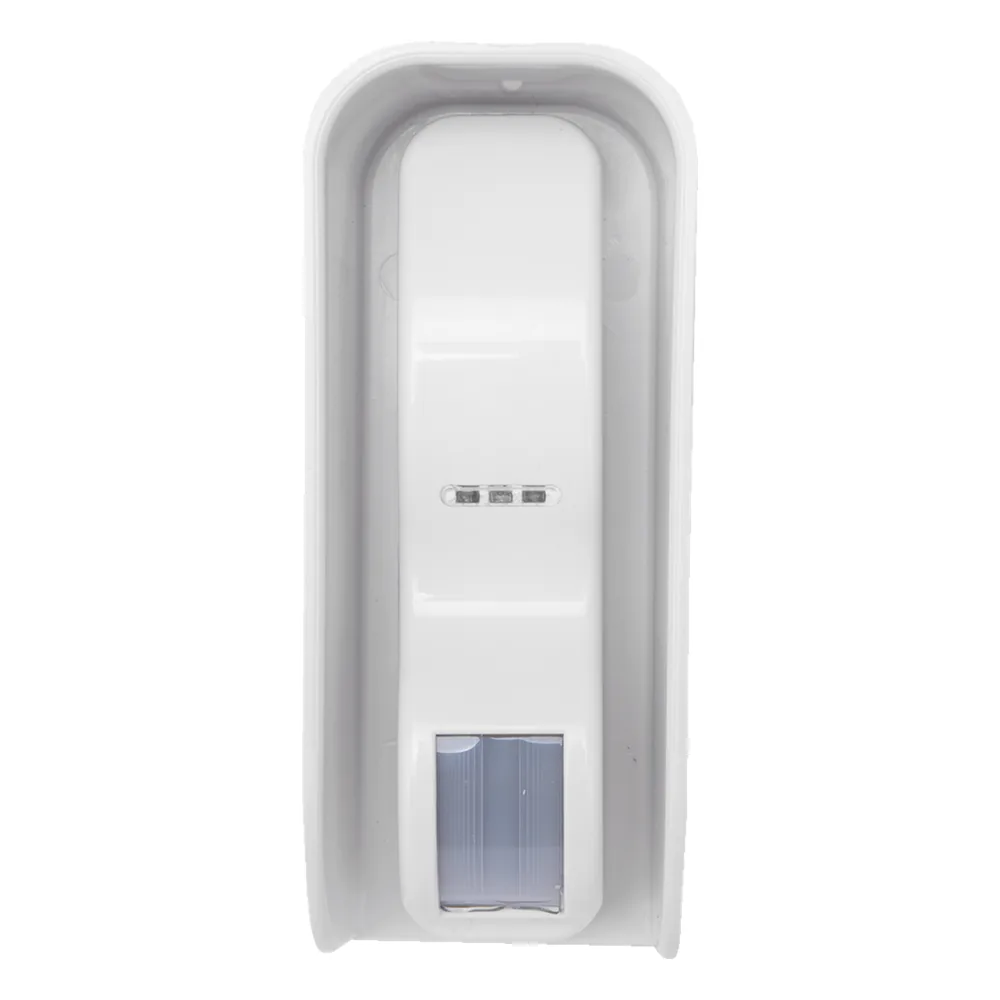 Sensor de Movimiento Tipo Cortina / 100 % Exterior / Alimentado por baterias / Doble tecnologia MW & PIR / Compatible con cualquier panel de alarma
