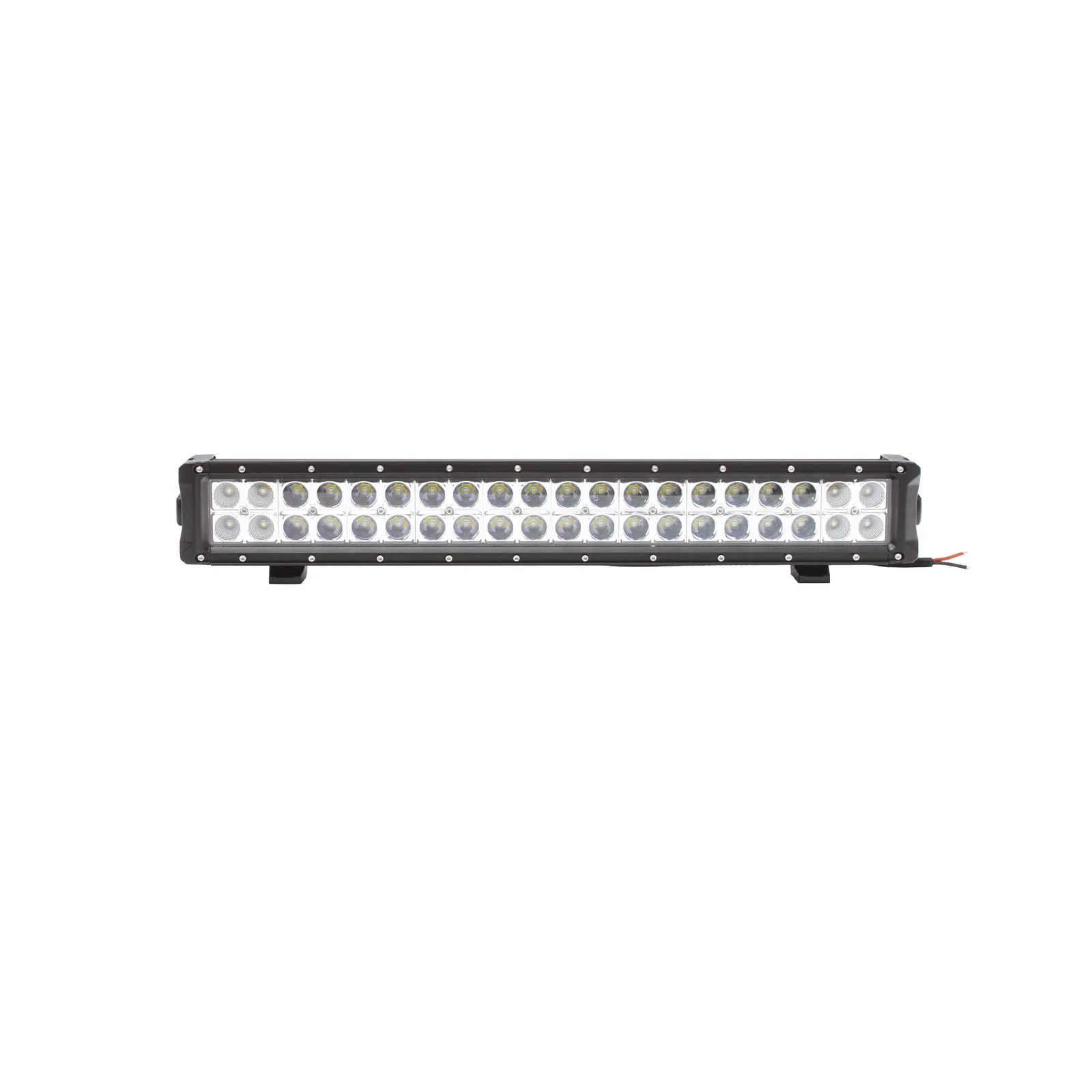 Barra de Luz de Trabajo Doble, 20 LED, 4750 Lumenes, 25 Pulgadas