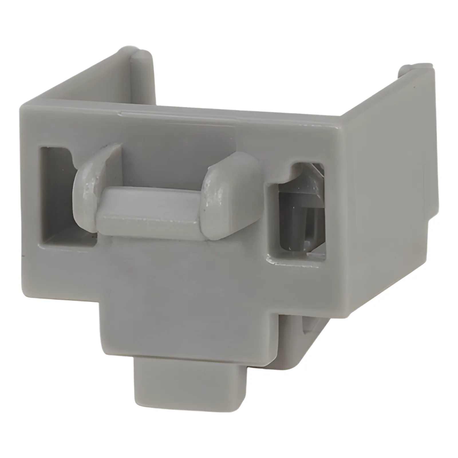 Kit de 10 Dispositivos para Bloquear Puertos Jack RJ45, Color Gris, Incluye Llave de Extracción