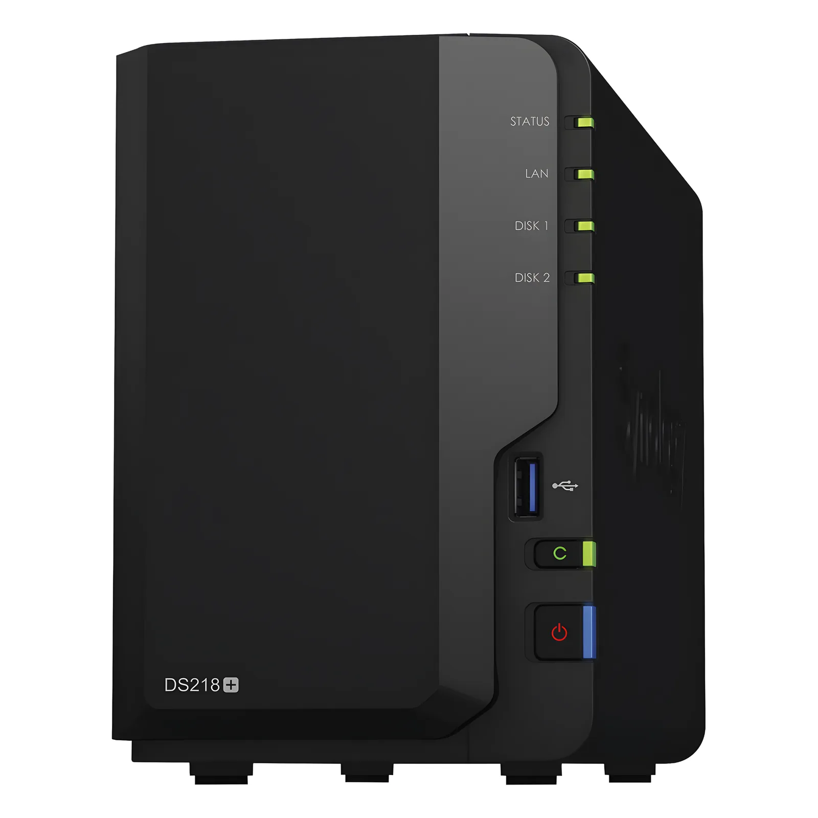 Servidor NAS de escritorio con 2 bahías / Hasta 24 TB / Hasta 6GB RAM / Hasta 25 cámaras