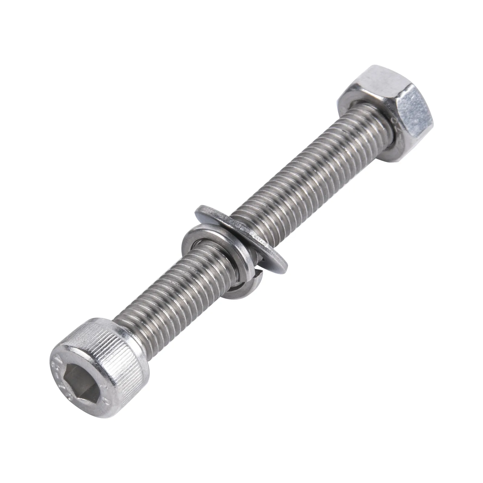 Tornillo acero inoxidable M8*65 para montajes de modulos fotovoltaicos