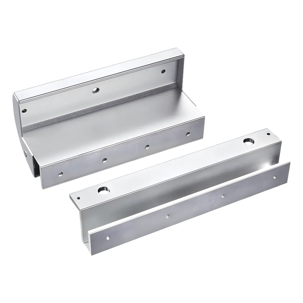 Montaje para puertas de Solo Cristal para uso con Chapa Magnética MAG600LED