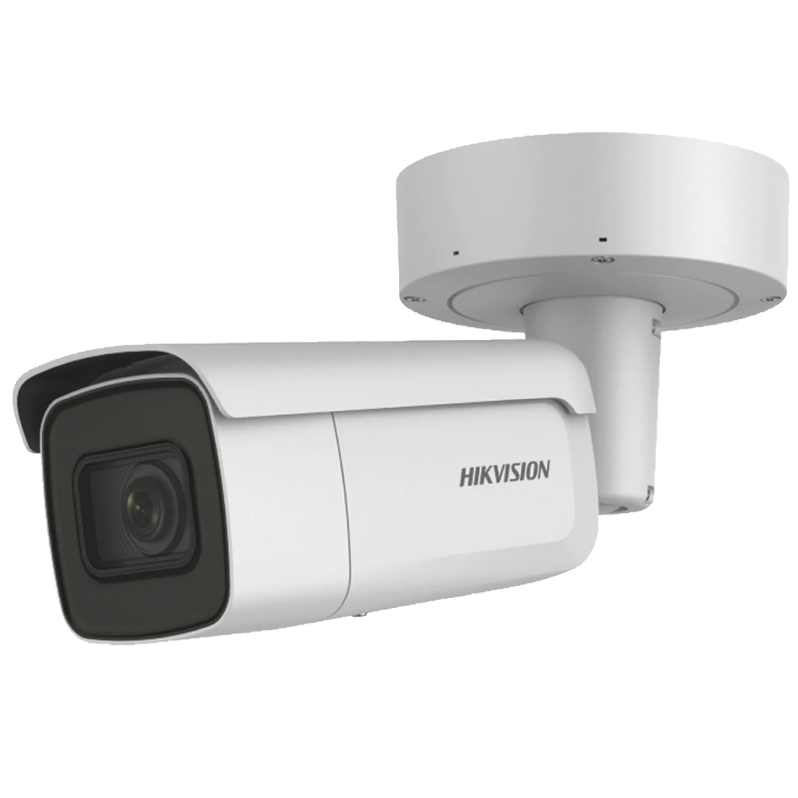 Bala IP 4 Megapixel / 50 mts IR EXIR / Exterior IP67 / IK10 / WDR 120 dB / PoE + / Audio y Alarmas / Lente Mot. 2.8 a 12 mm / Videoanaliticos Integrados