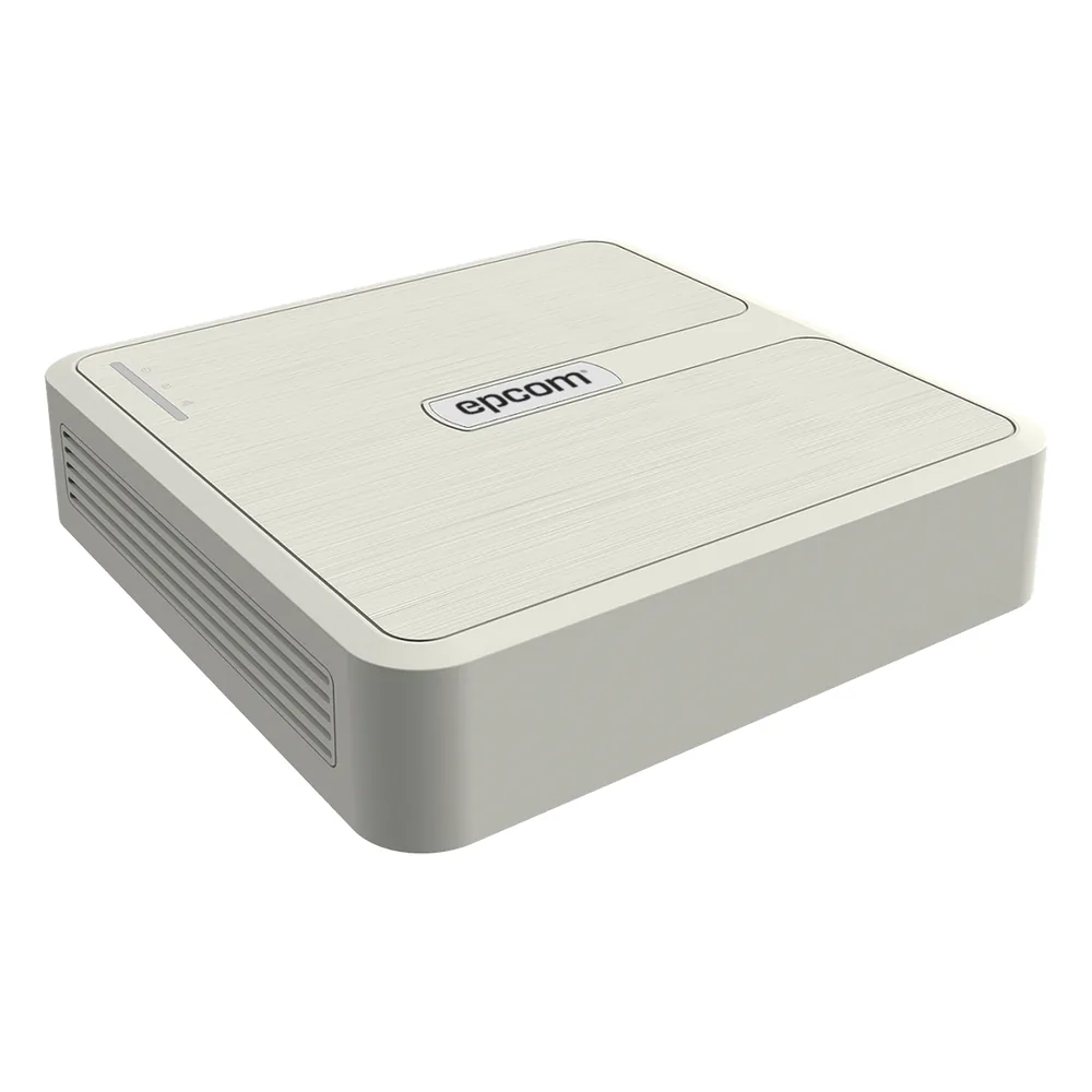 HiLook Series / NVR 4 Megapixel / 4 Canales IP / 4 Puertos PoE / 1 Bahía de Disco Duro / H.264+
