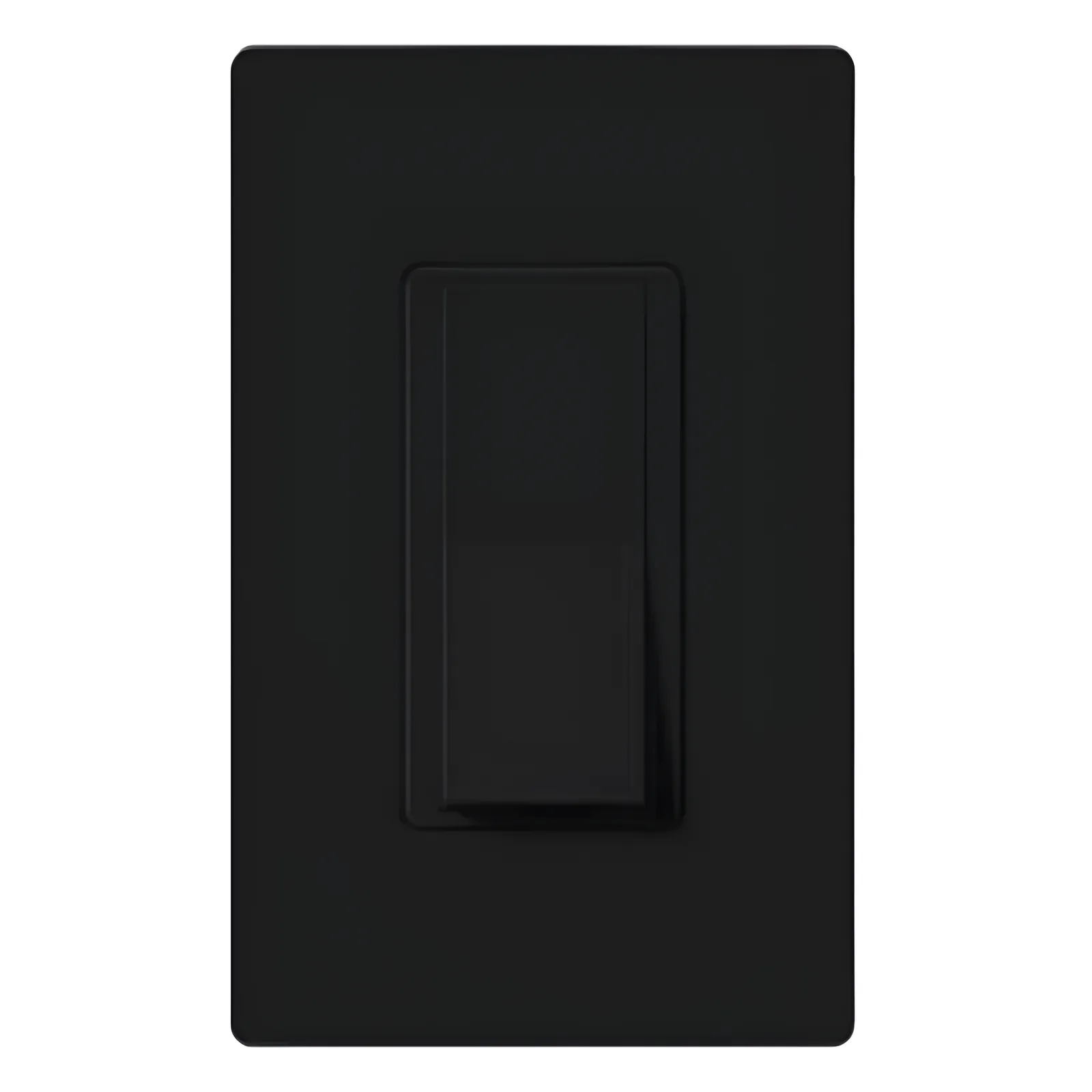 Apagador de paleta Claro de 3 vías, 15 A, 120/277 V, controla una luz o ventilador desde dos puntos, para todo tipo de cargas de iluminación y motores, color negro brillante