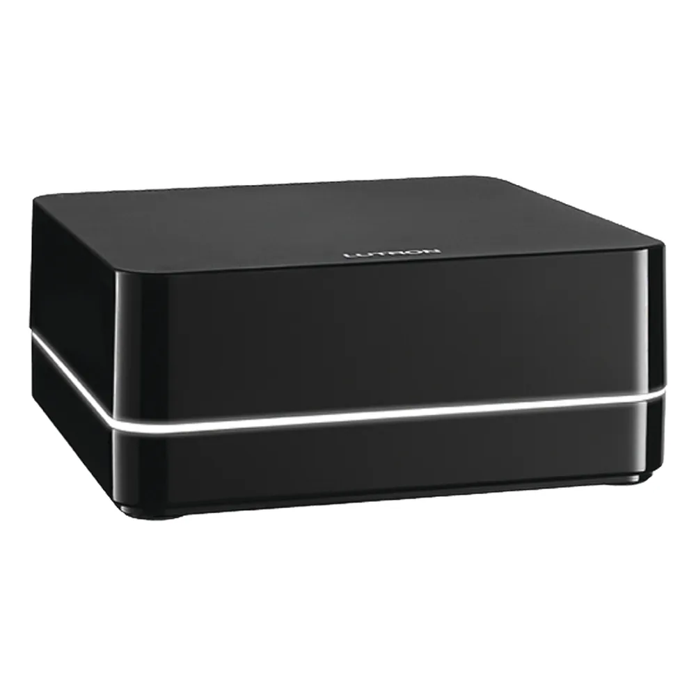 Puente Connect Bridge para acceso remoto a sistemas RadioRA 2 y HomeWorks QS mediante la app Lutron Connect, compatible con Apple HomeKit, Siri, Amazon Alexa y Sonos