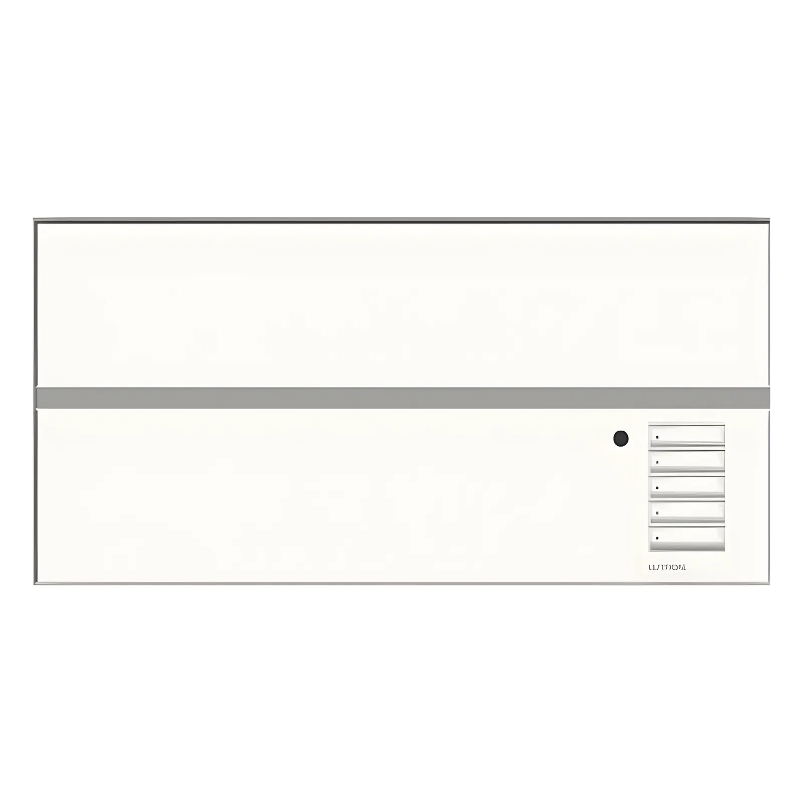 Unidad de control de iluminación GRAFIK Eye QS para 6 zonas con radiofrecuencia Clear Connect, escenas programables e integración con RadioRA 2 y HomeWorks QS, color blanco