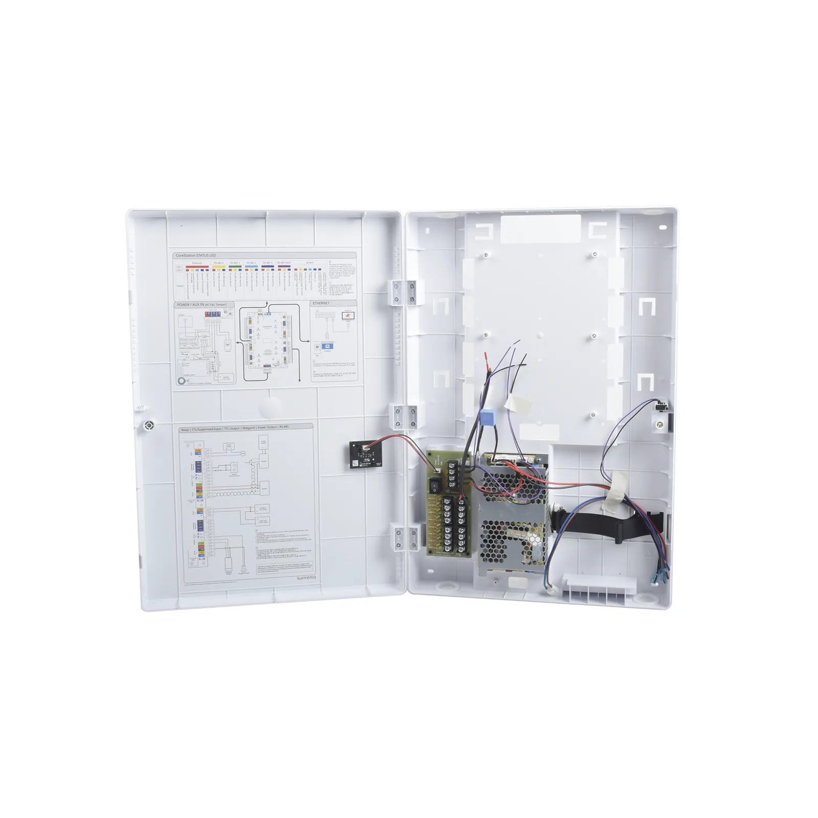 Gabinete de Plástico para CoreStation CS40 con Fuente de 110VCA