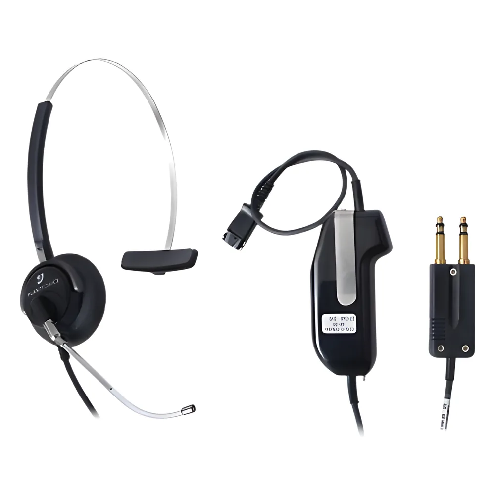 Diadema para Despachador, incluye cable adaptador con PTT