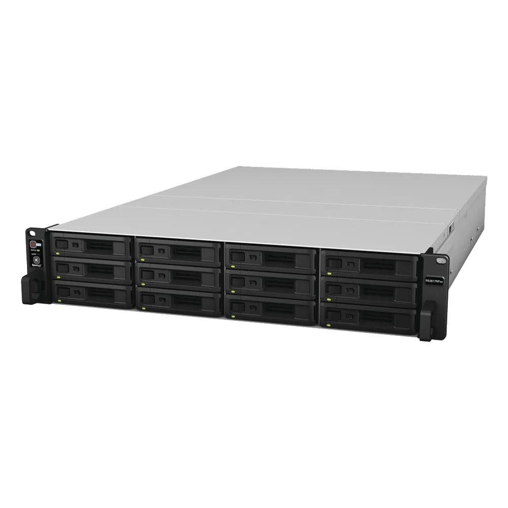 Servidor NAS para rack de 12 bahías / Expandible a 36 bahías / Hasta 432 TB / Doble fuente de poder