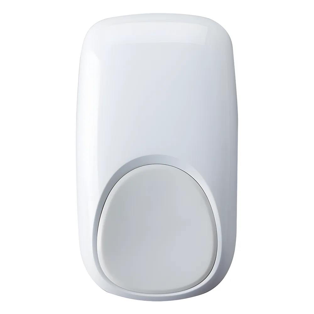 Detector de movimiento dual tecnología PIR y microondas con anti-enmascaramiento y óptica de espejo, para sistemas de intrusión