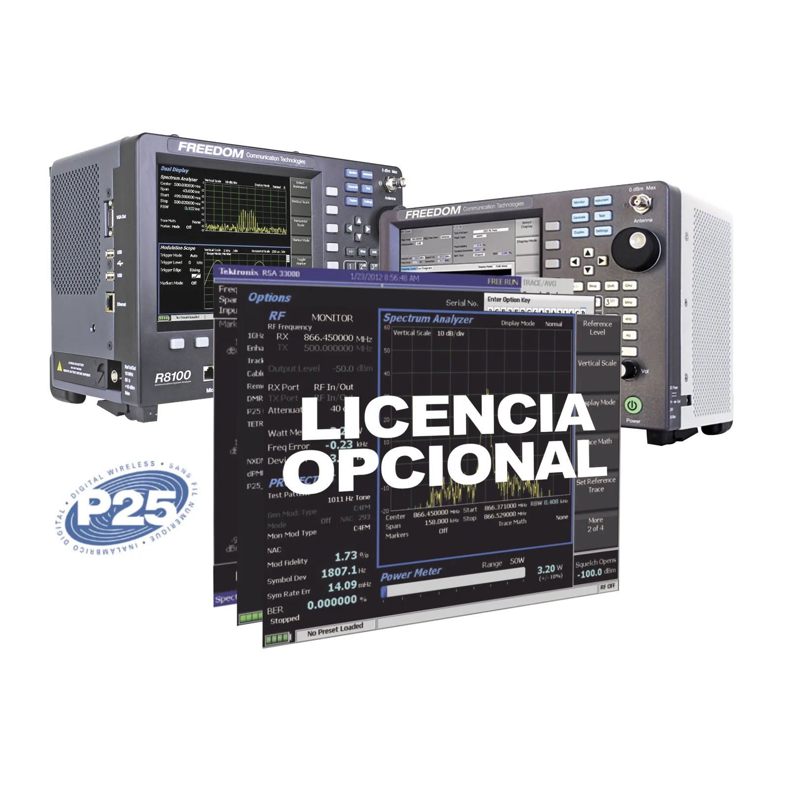 Opción de Software Auto-Tune para Radios Harris XL-200 en R8000 /R8100.