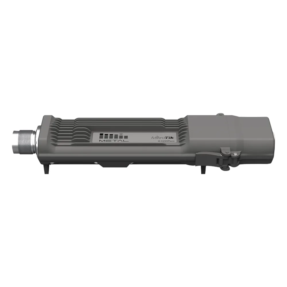 (Metal 52 ac) Punto de acceso Doble Banda 802.11 a/b/g/n/ac, Hasta 1260mW de potencia con carcasa Metálica para inmunidad al ruido.
