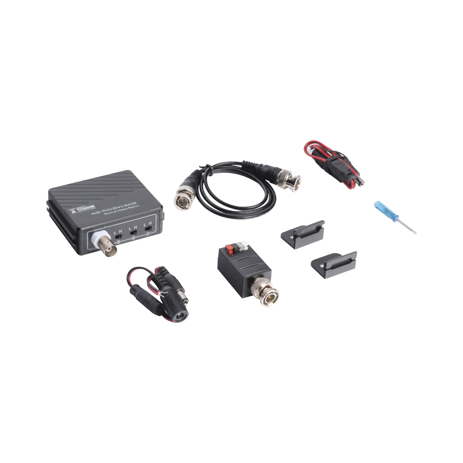 Kit de largo alcance de 400 metros @ 2 MP compuesto por TT4501T + TT4501R / Activo+Activo