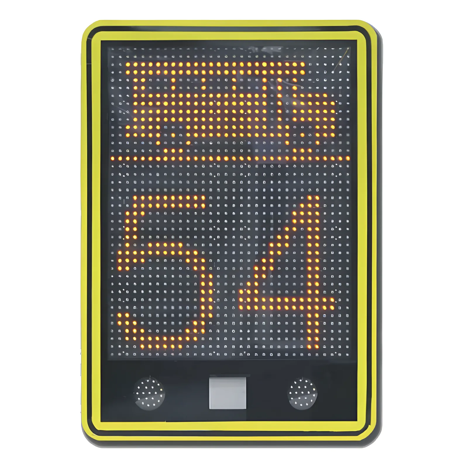 Radar de velocidad de 3 dígitos con mensajes variables y confgurables
