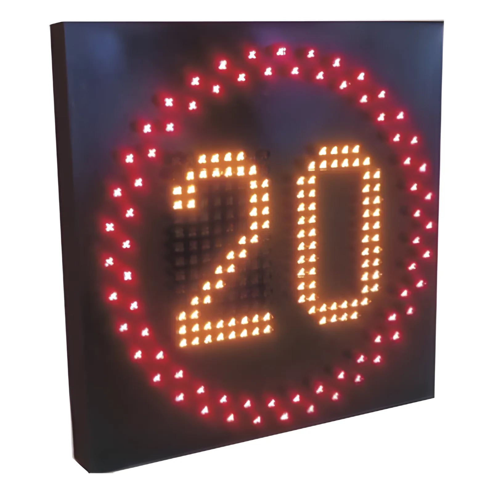 Pantalla para limite de velocidad