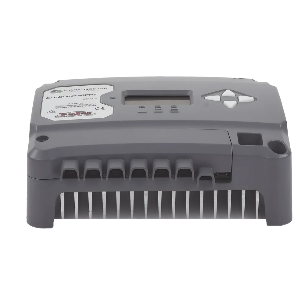 Controlador de Carga Solar EcoBoost MPPT 30A con Pantalla