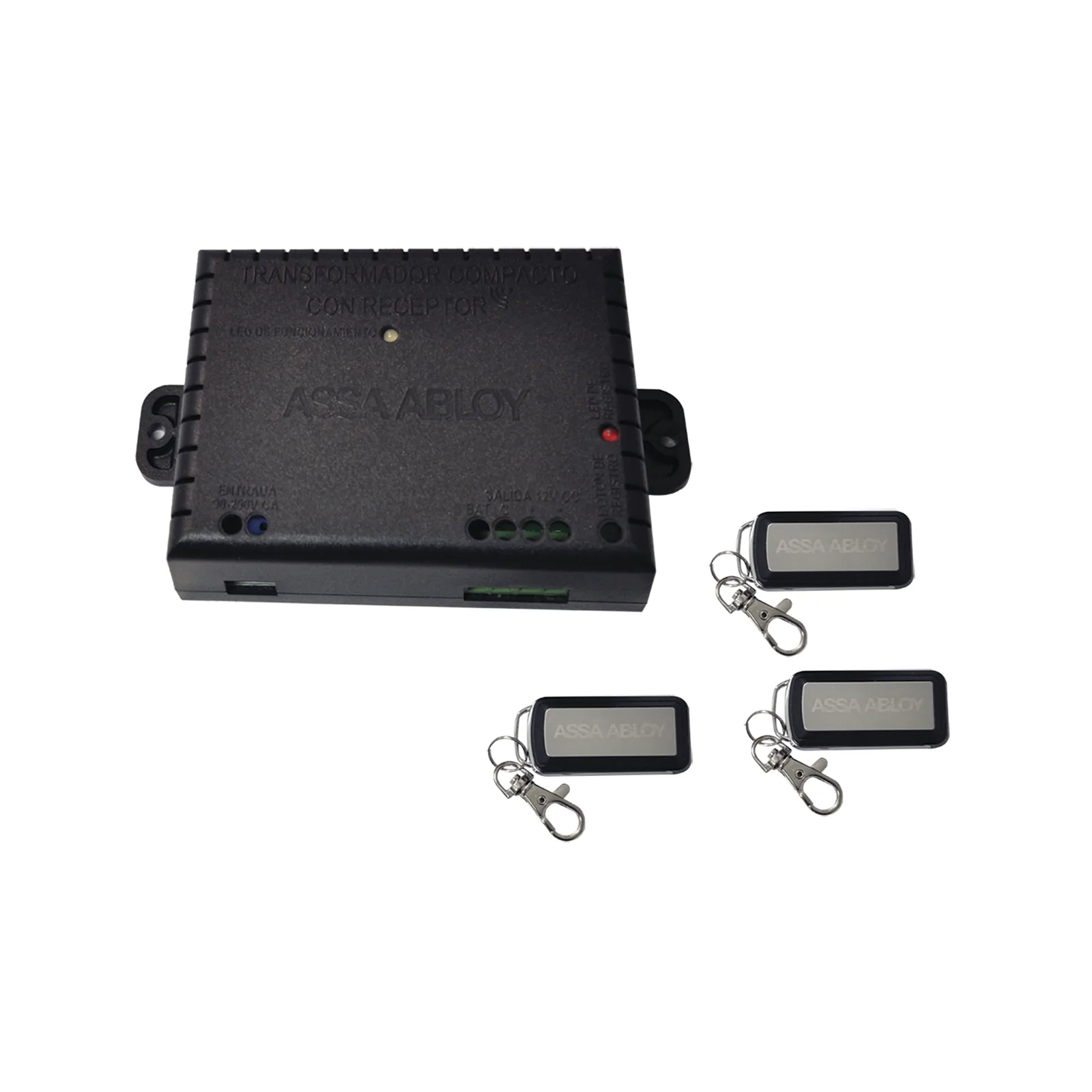 Kit de Receptor Assabloy con 3 controles