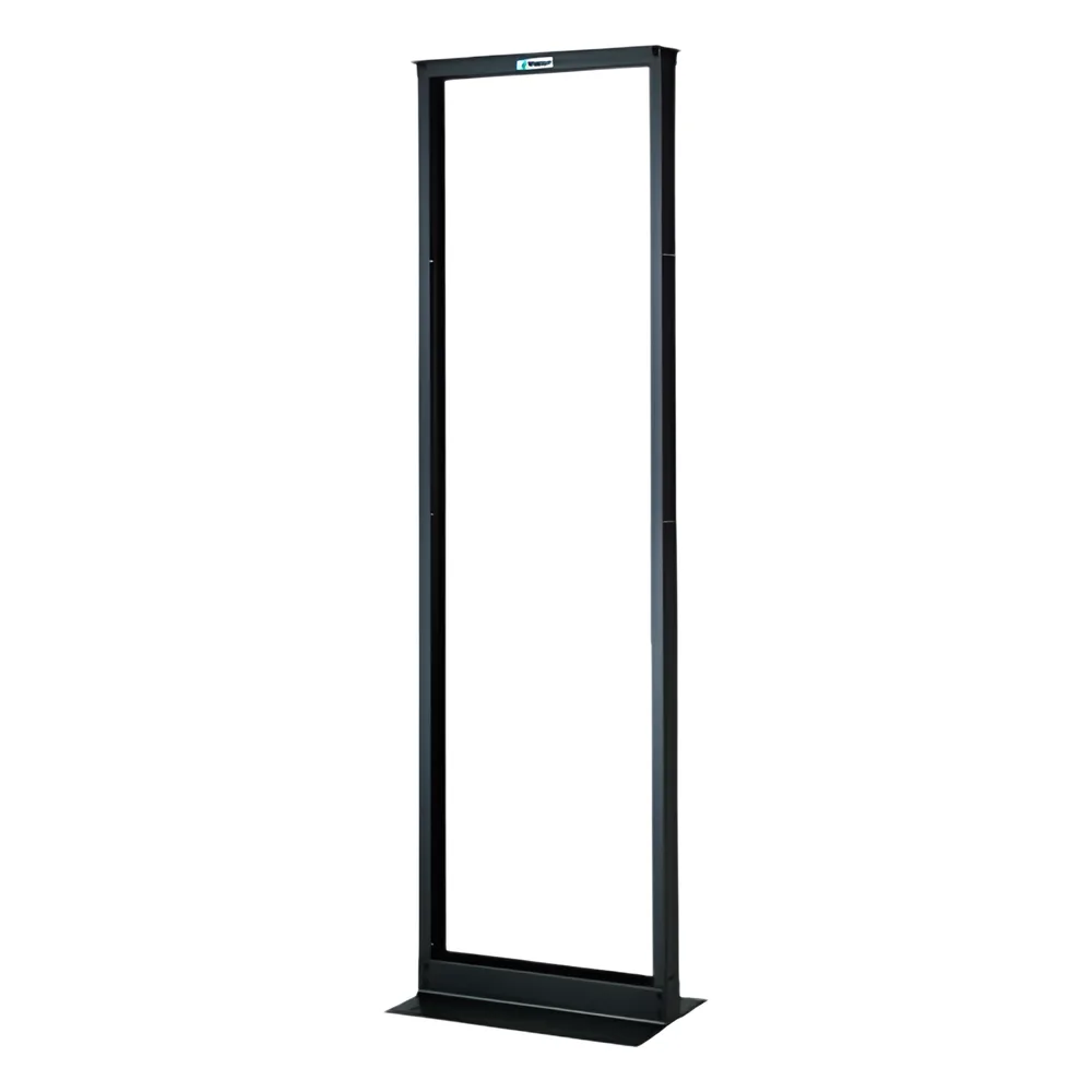 Rack de Dos Postes Estándar de 19 in, Rieles Numerados y Roscados #12-24, Fabricado en Aluminio, 42 Unidades de Rack, Color Negro