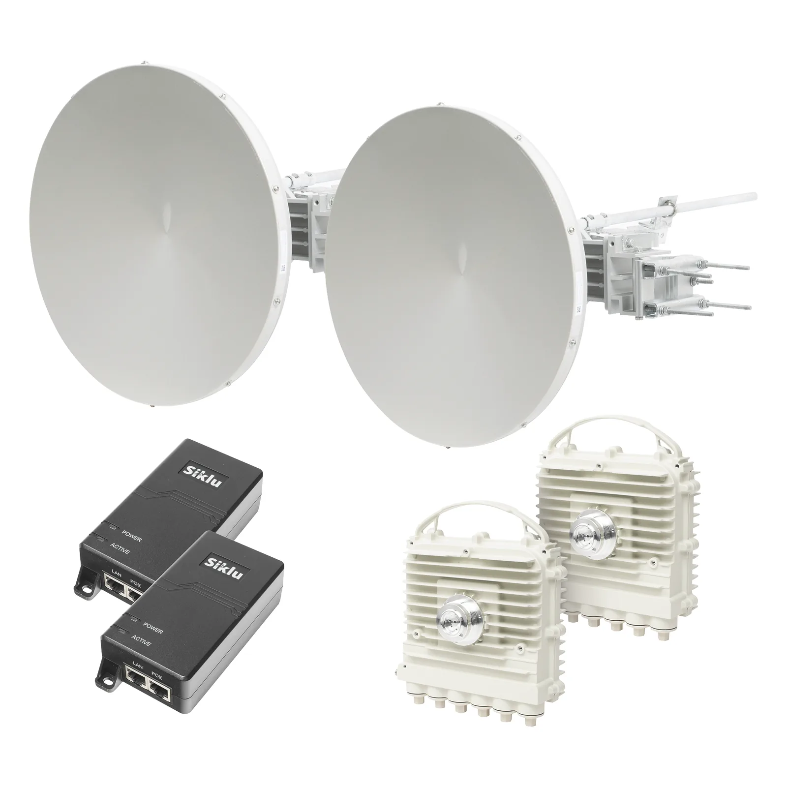 Enlace a la velocidad de la fibra, Banda Libre en México, Sin Interferencia, 1 Gbps Reales Full Duplex, 5 km