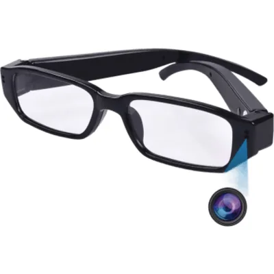Cámara Oculta en Lentes (Spyce Camera) / Resolución 2 Megapixel (1080P) / Memoria de 8GB / Grabación de Audio y Vídeo / Captura de Fotografías