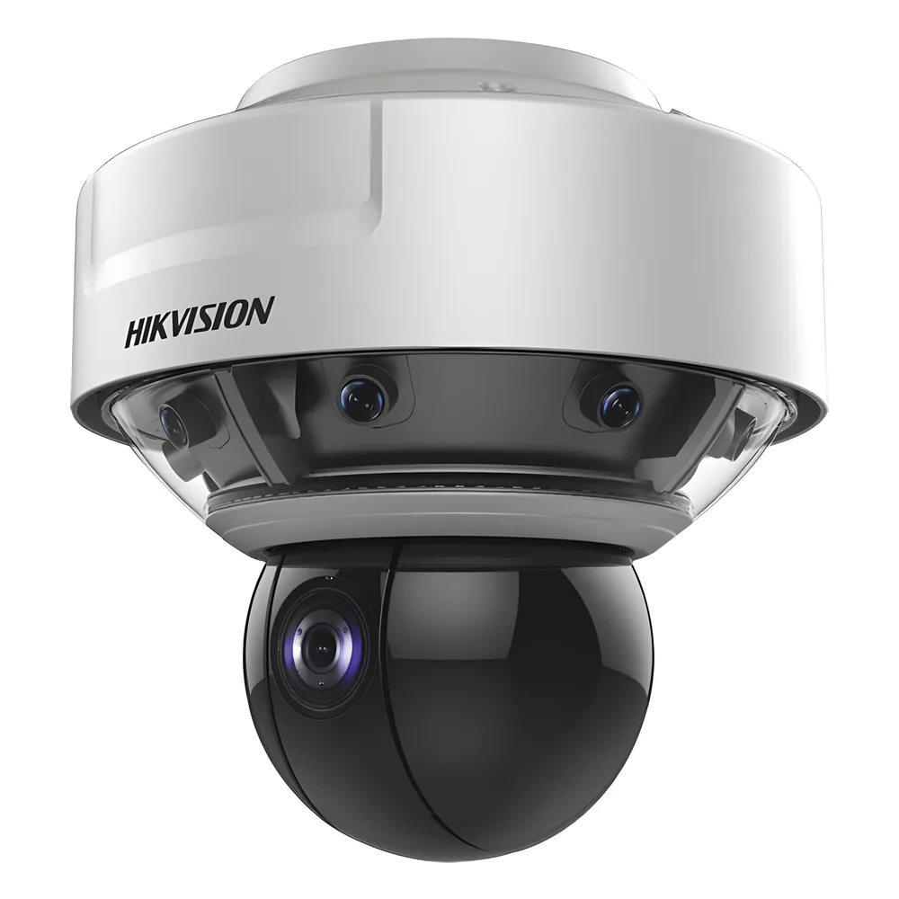 PanoVu series / Vista panorámica 360 grados con 8 lentes de 2 Megapixel + PTZ de 2 Megapixel 36x Zoom optico / Posicionamiento inteligente 3D