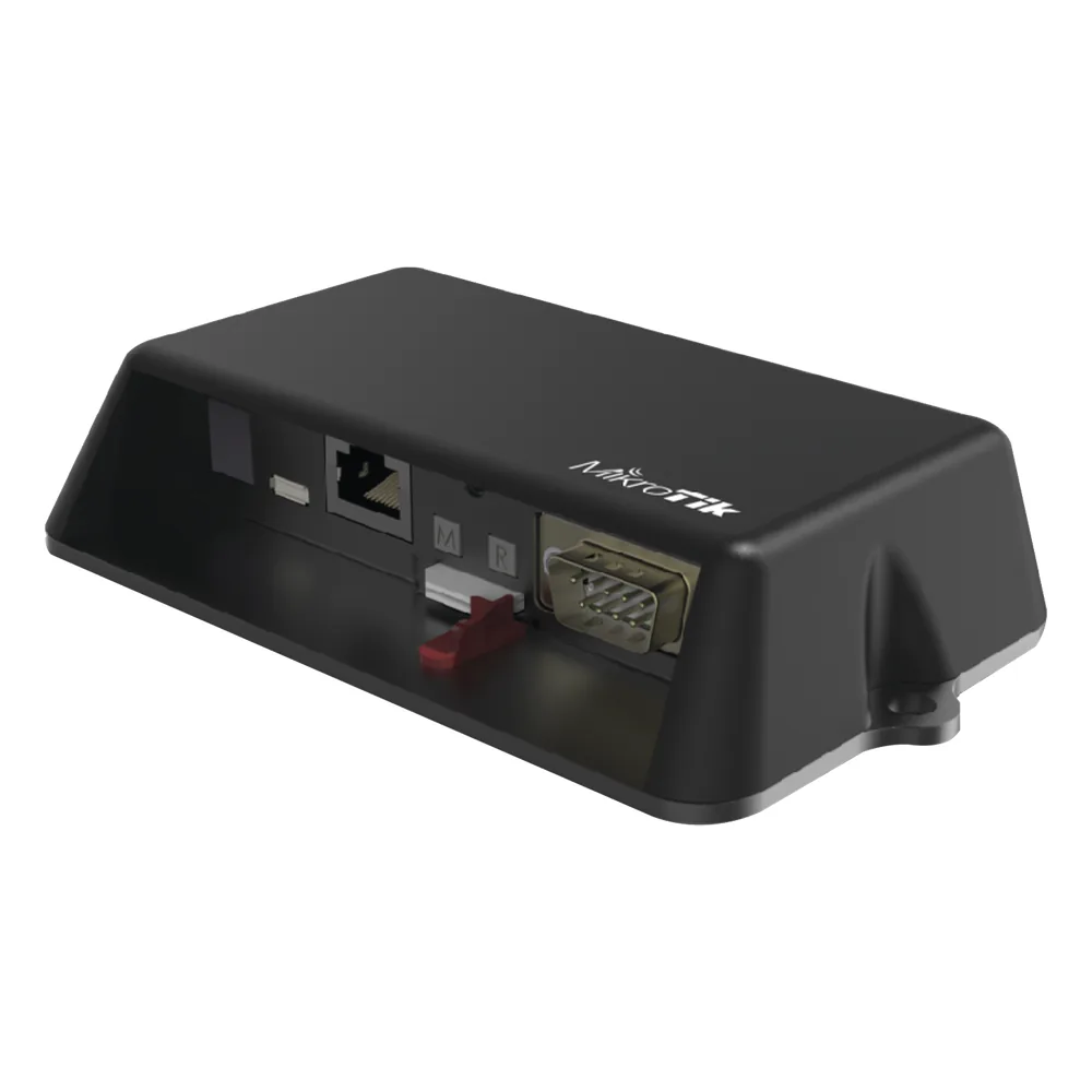 (LtAP mini LTE) Modem 4G(LTE) para SIM, con Wi-Fi 2.4 GHz, Para uso en vehículos, c/puerto fast ethernet, 2 SIM, Bandas(2,4,5,12)