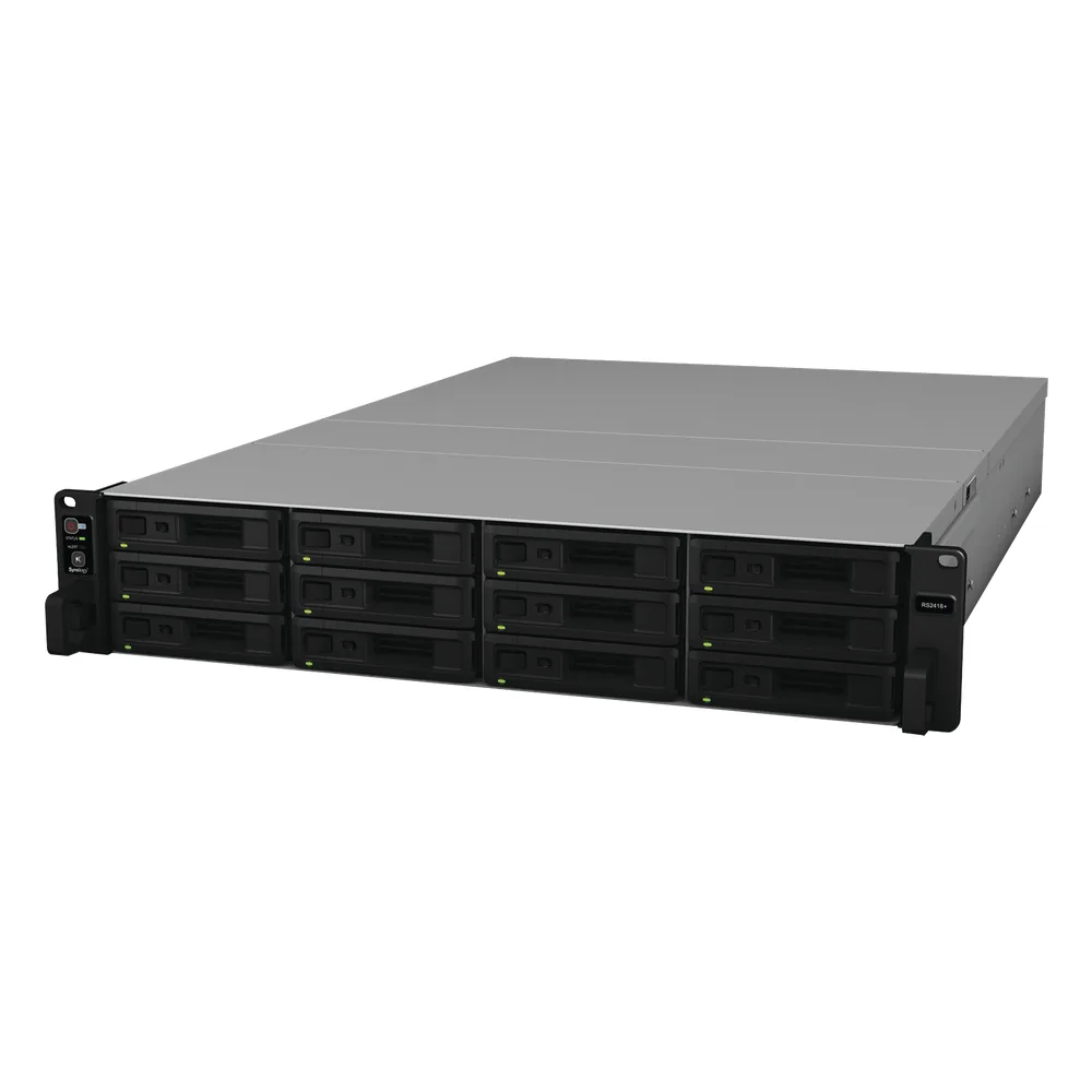 Servidor NAS para rack de 12 bahías / Expandible a 24 bahías / Hasta 384 TB