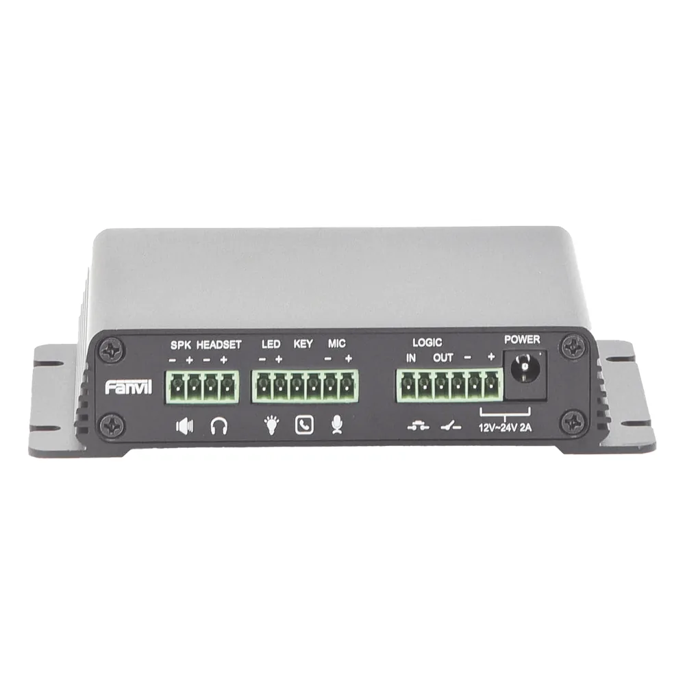 Gateway para Voceo, Paging y Video / Soporte 1 Cámara / Amplificador integrado de hasta 30 W