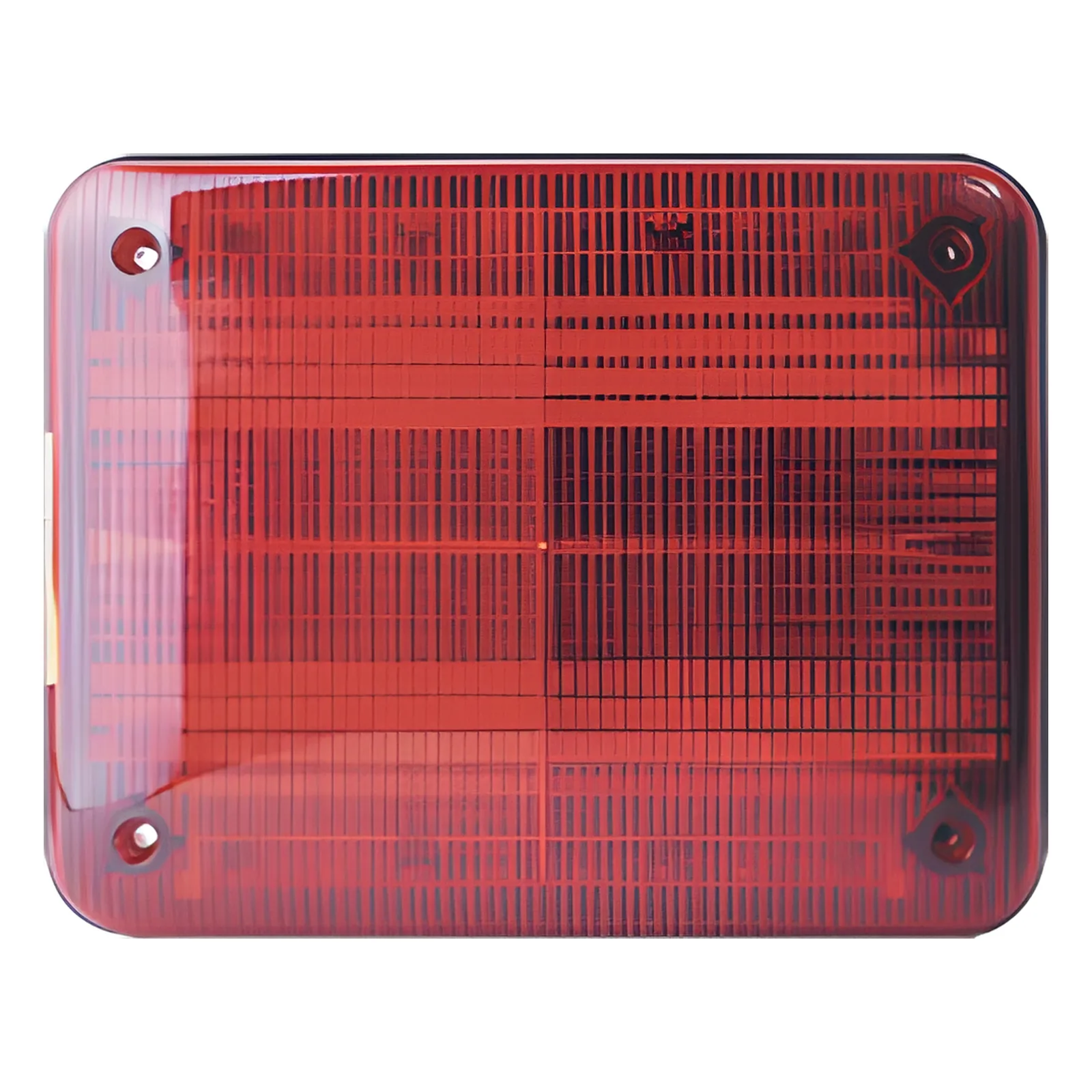 Luz de advertencia Quadraflare LED, Flasher Integrado y Mica de color Rojo