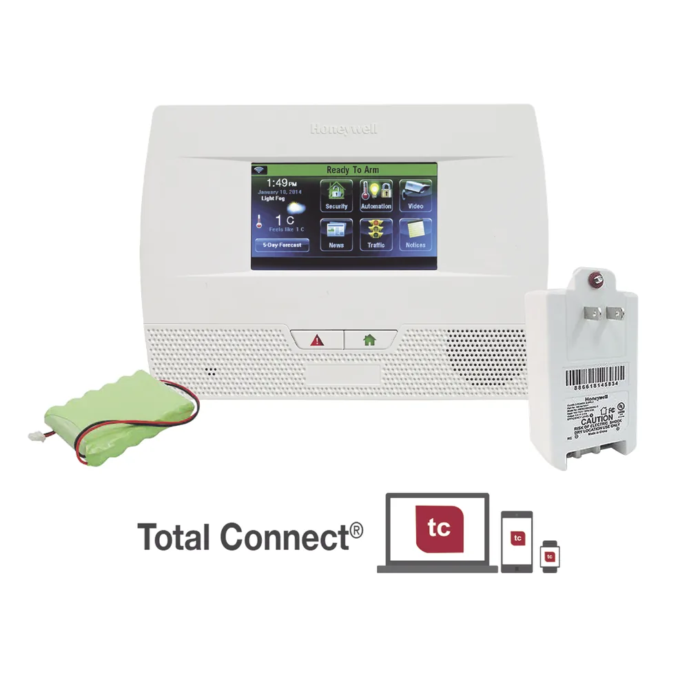 Panel de control de alarma inalámbrico con pantalla táctil de 4.3 pulgadas y comunicador telefónico integrado