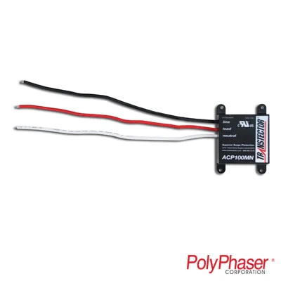 Supresor Picos Corriente Alterna / SASD+GDT / 120 VAC 15A / Riel DIN / Híbrido / UL 1449