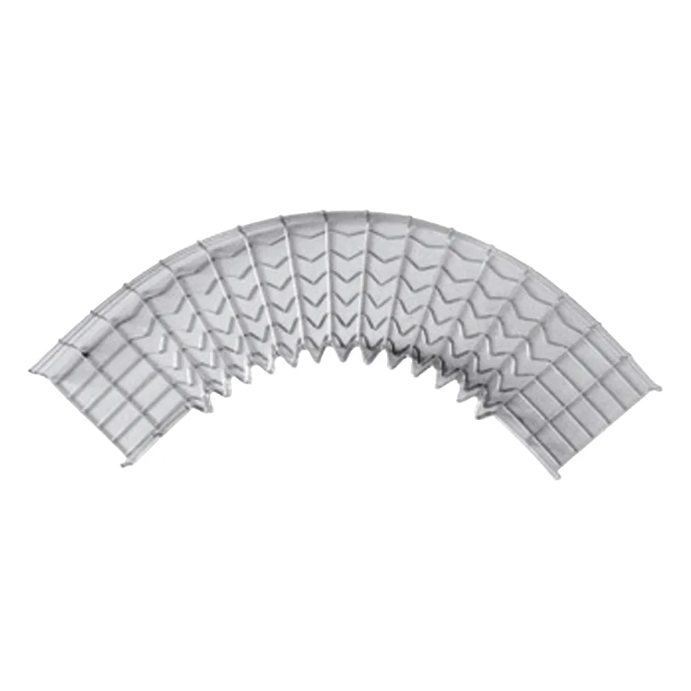 Curva Pre-Fabricada Horizontal de 90° con medidas de 105 mm de Peralte y 200 mm Ancho (105/200 mm)