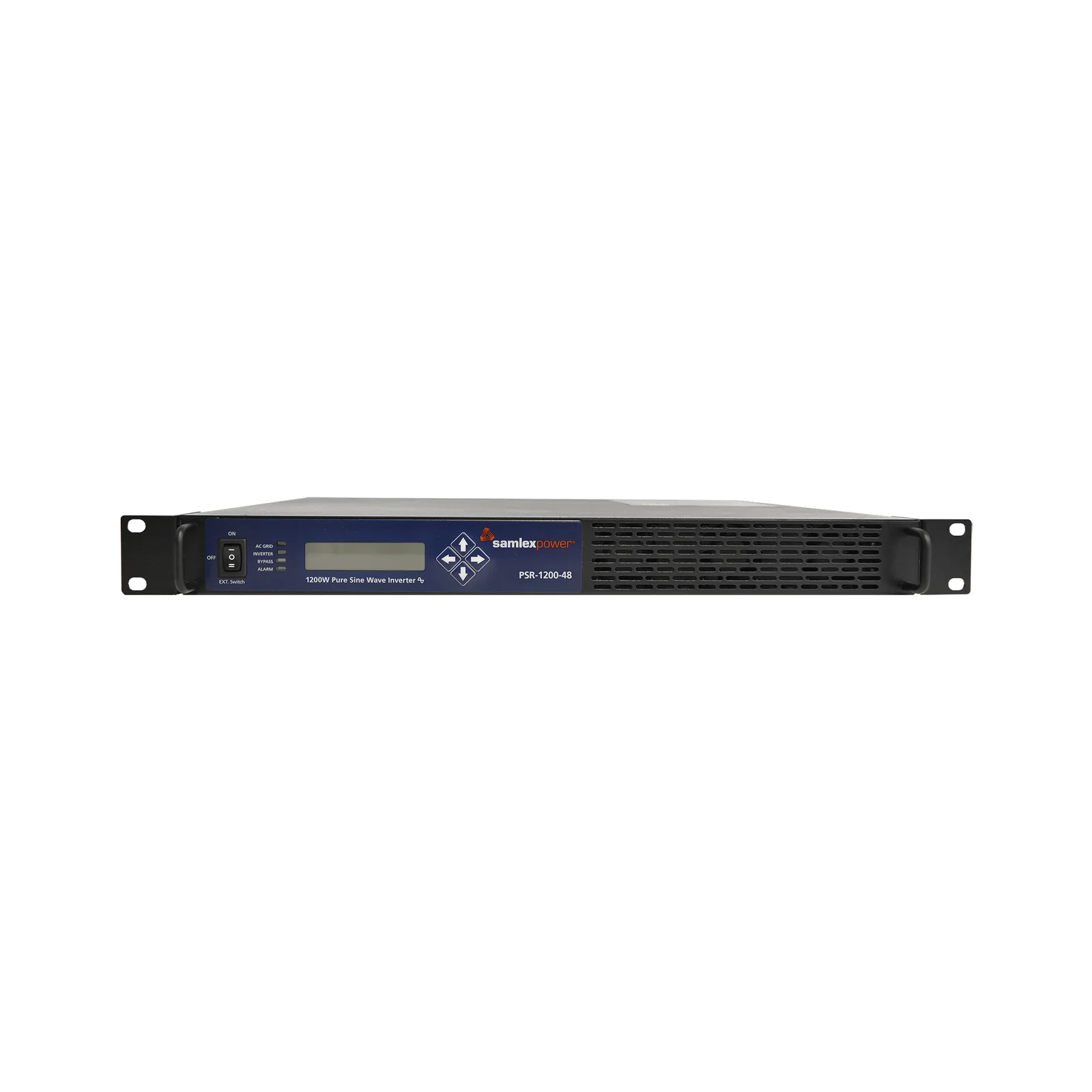 Inversor de corriente Onda Pura Montaje en rack 1200W, 48 Vcc- 120 VCA, 50/60 Hz
