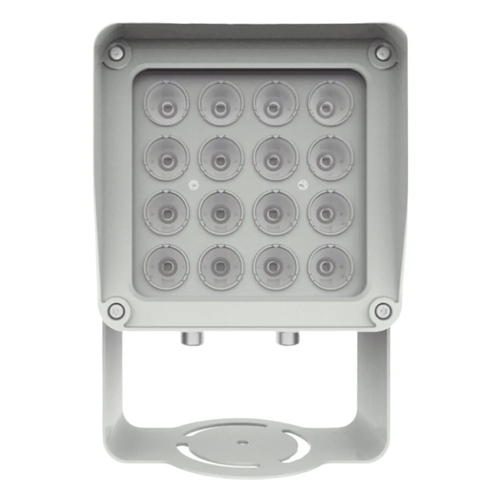 Lampara IR de Luz Estroboscópica / 16 Lámaras LED / Distancia Efectiva 16 a 25 Metros / Cobertura 10°