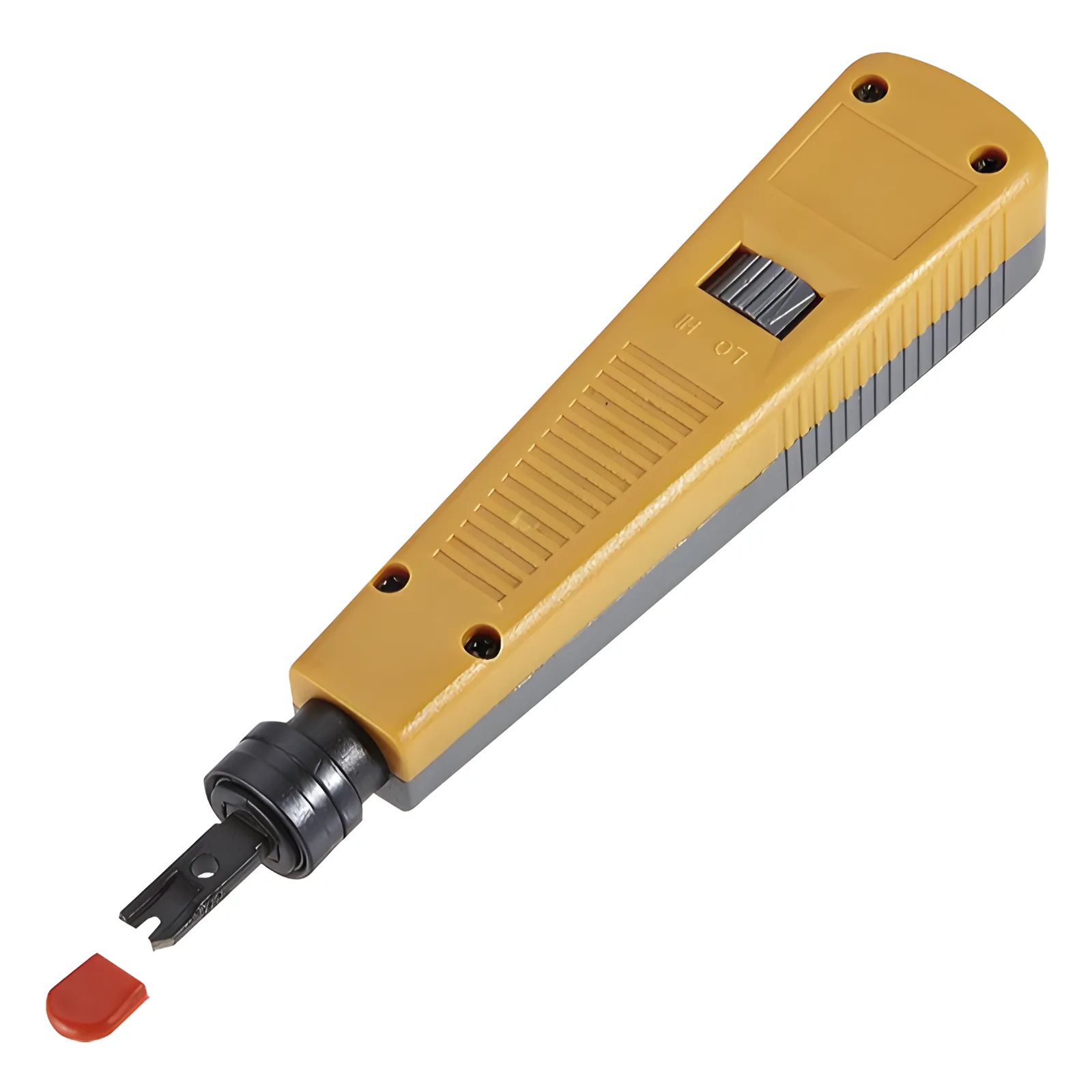 Herramienta de impacto con navaja tipo 110 IDC, para cable UTP.