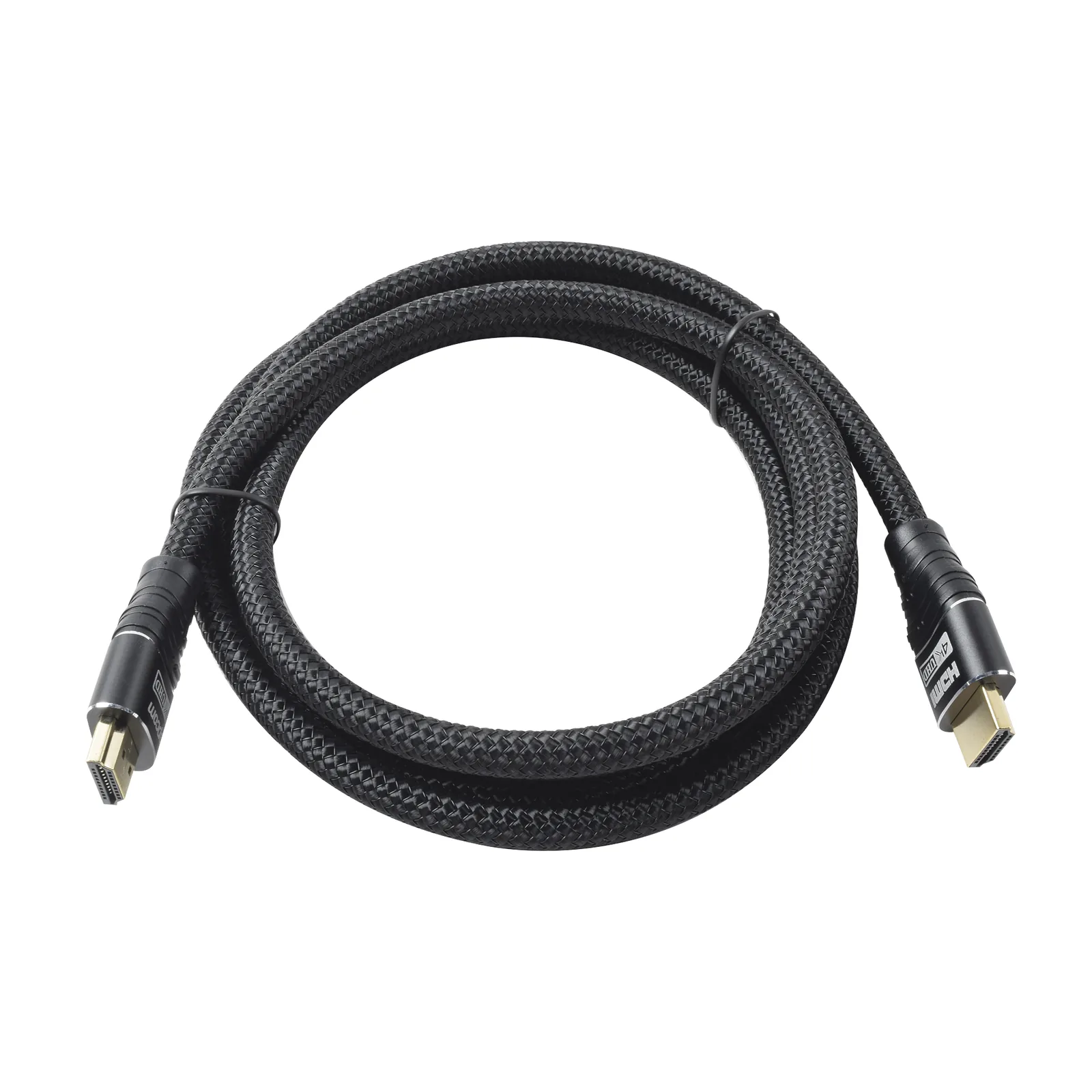 Cable HDMI Ultra-Resistente Redondo de 1.8m ( 5.9 ft ) Optimizado para Resolución 4K ULTRA HD