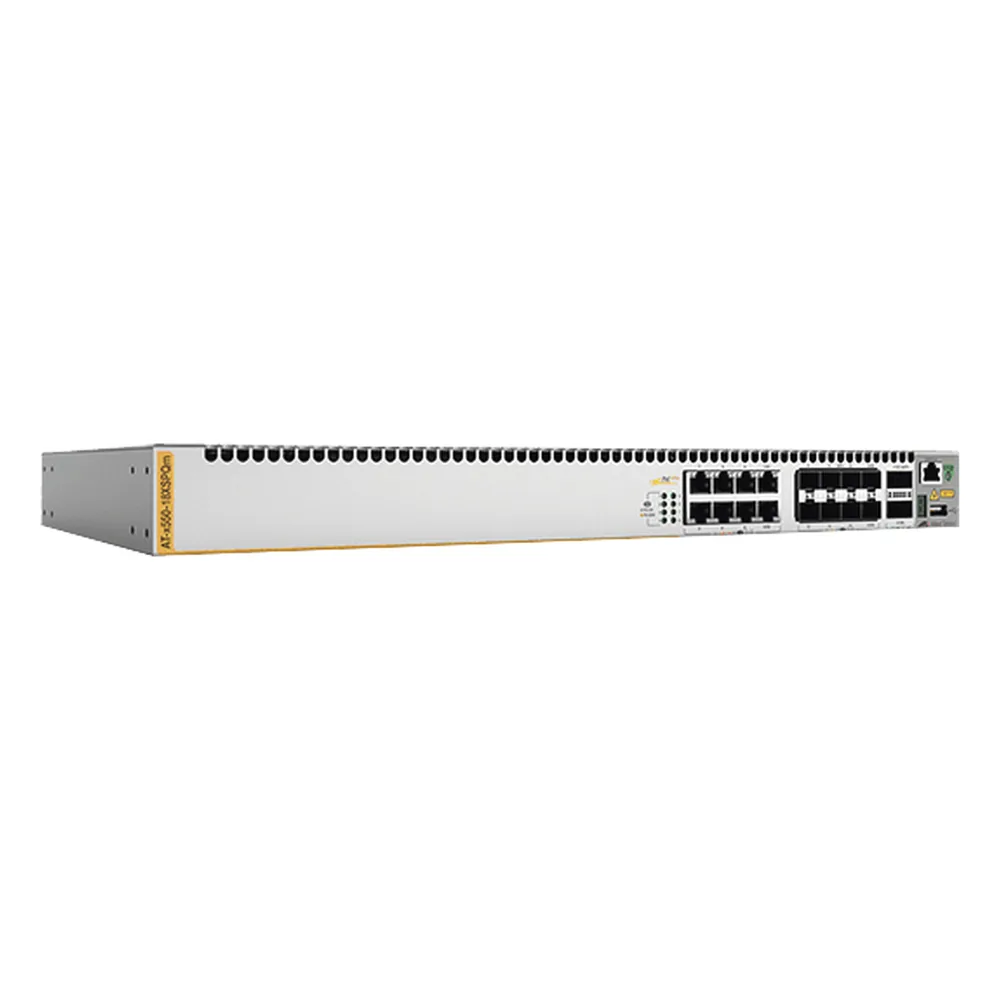 Switch Stackeable Inteligente Capa 3, 8 puertos 1 G / 2.5 G / 5 G / 10 G BaseT PoE+, 8 puertos 1 G / 10 G SFP+ y 2 puertos 40 G QSFP, 240 W
