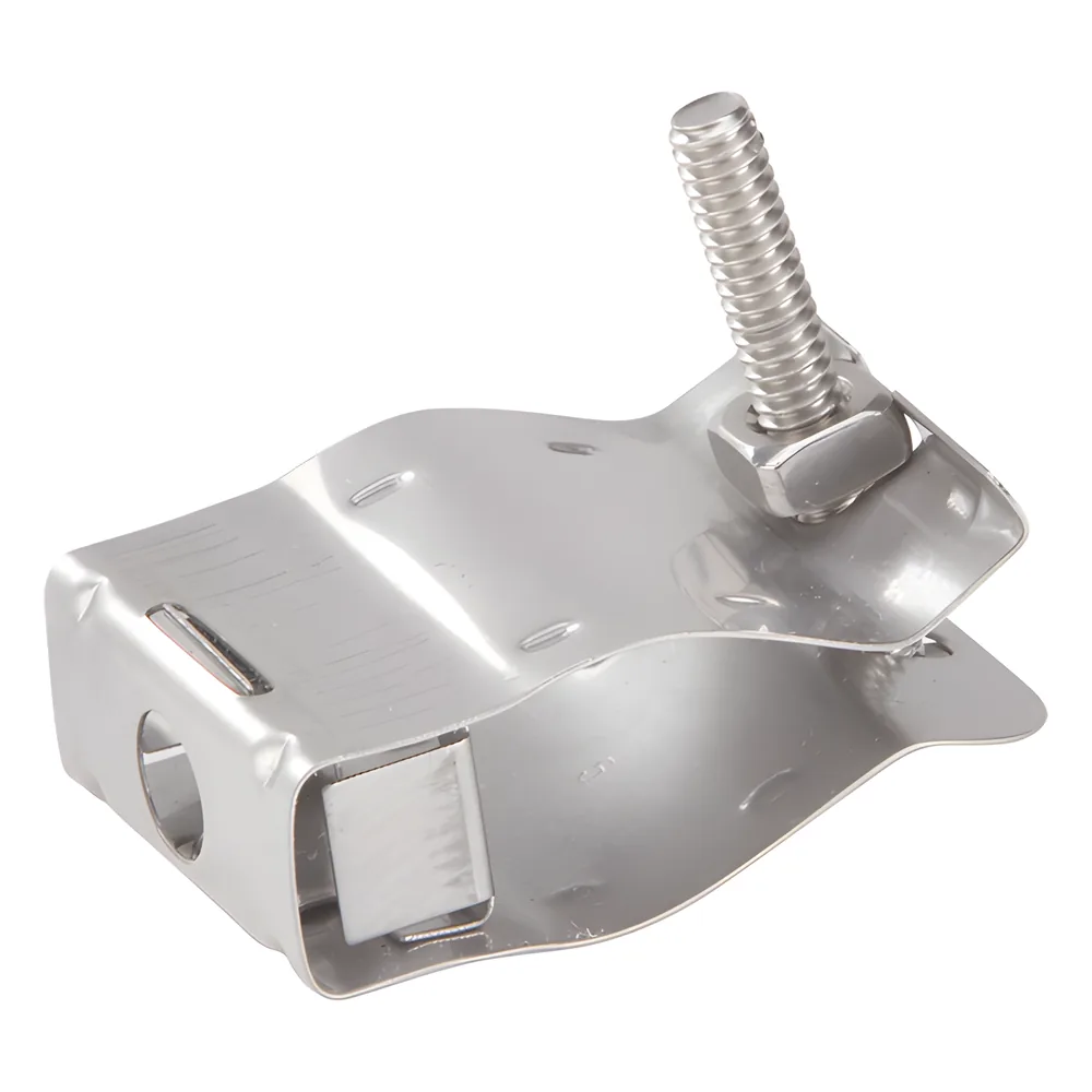 Paquete de 10 Sujetadores Tipo Mariposa Para Cable Coaxial de 2-1/4 y Guía Elíptica 37