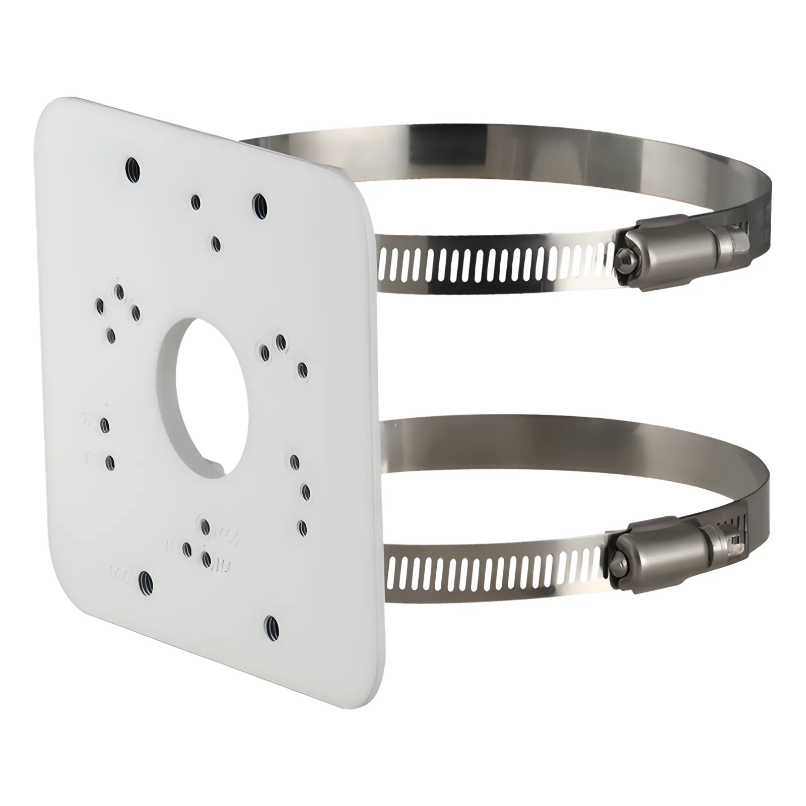 Adaptador de montaje en poste para cámaras Performance Series HQA, aluminio fundido, interior y exterior