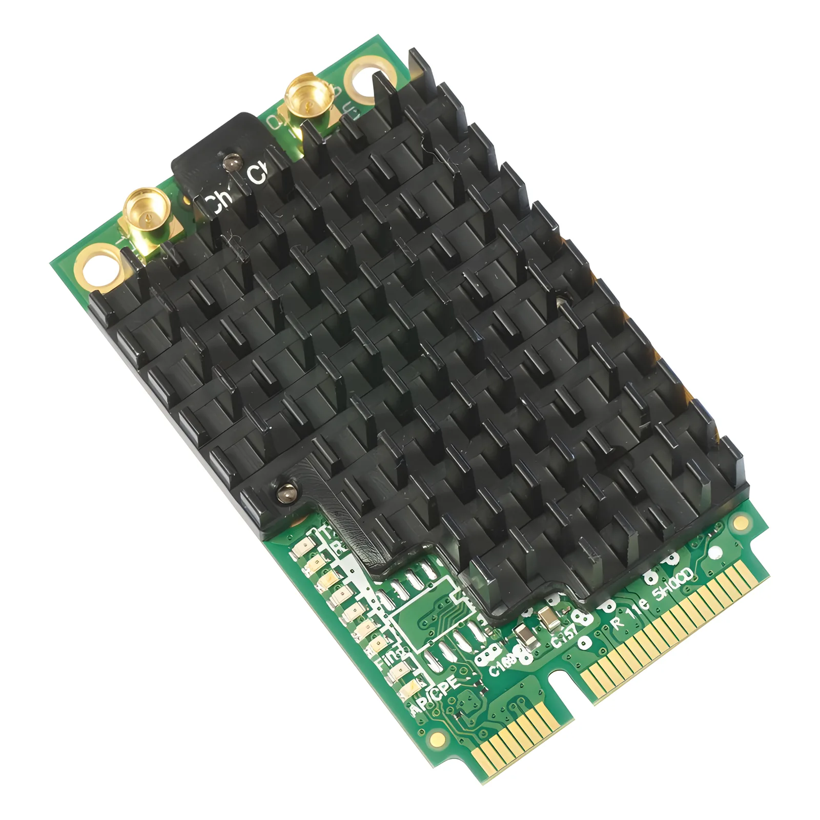 Tarjeta Mini-PCI-Express inalámbrica de doble canal en 5GHz a/n/ac, Hasta 27dBm de potencia.