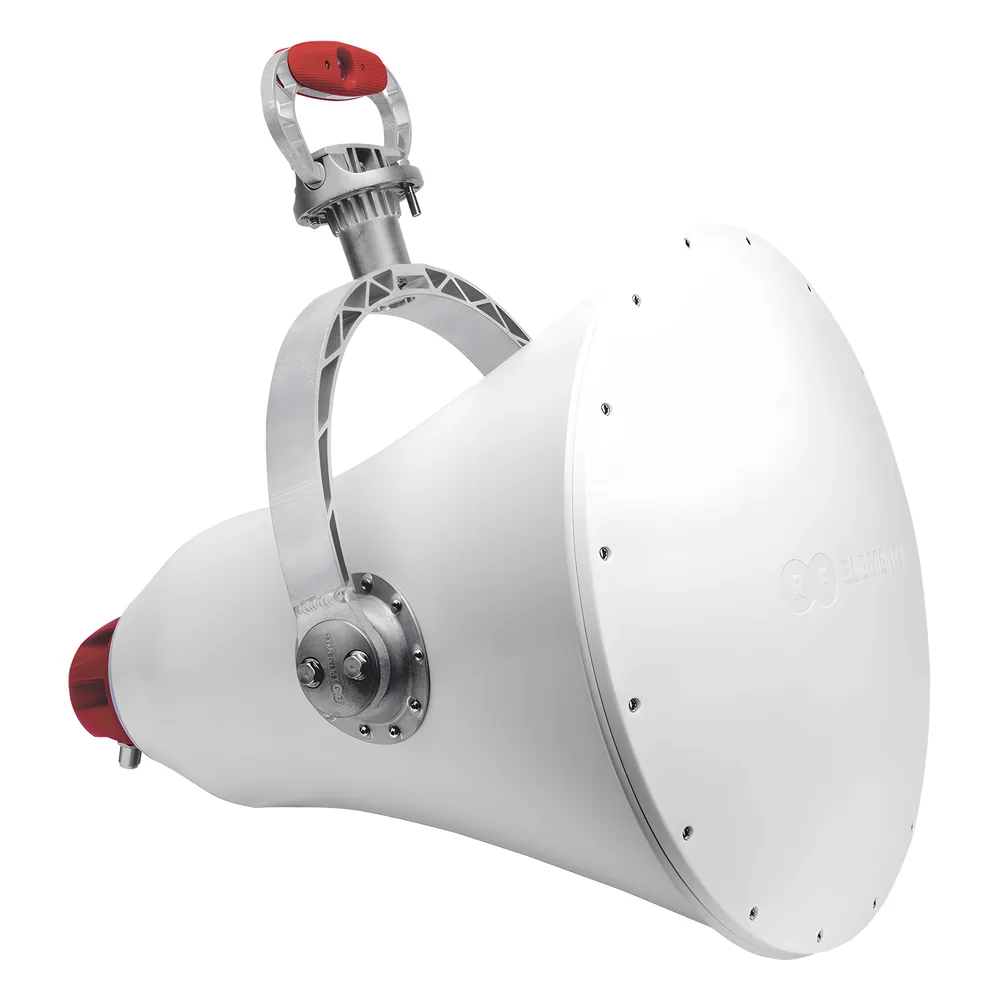 Antena direccional UltraHorn™ Carrier Class Contectorizada 5180-6775 GHz, 24 dBi, ultra rechazo al ruido, altamente direccional sin lóbulos laterales